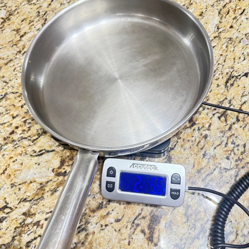 VTG Revere Ware‎ Copper Bottom Stainless Steel 10in Skillet and 1.5qt Saucepan